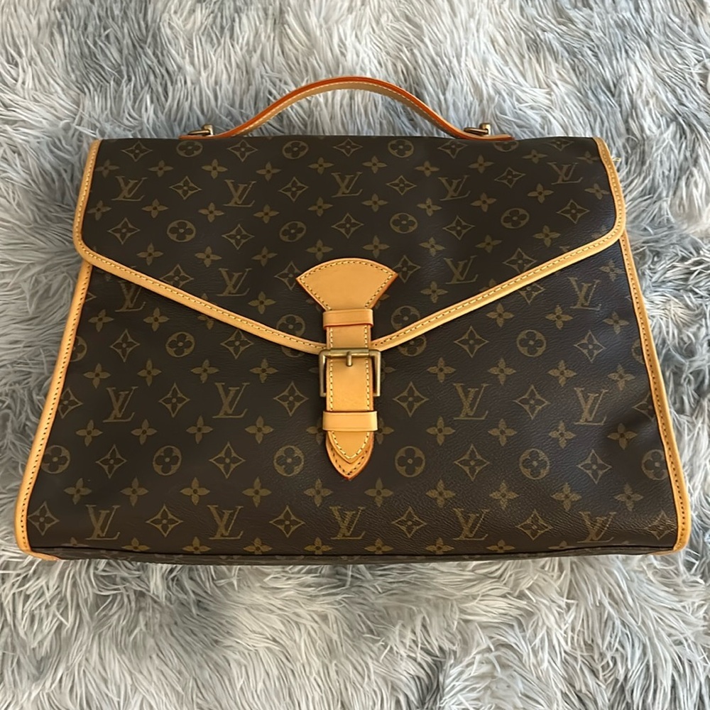 Louis Vuitton Bel Air Briefcase/bag (Authentic)